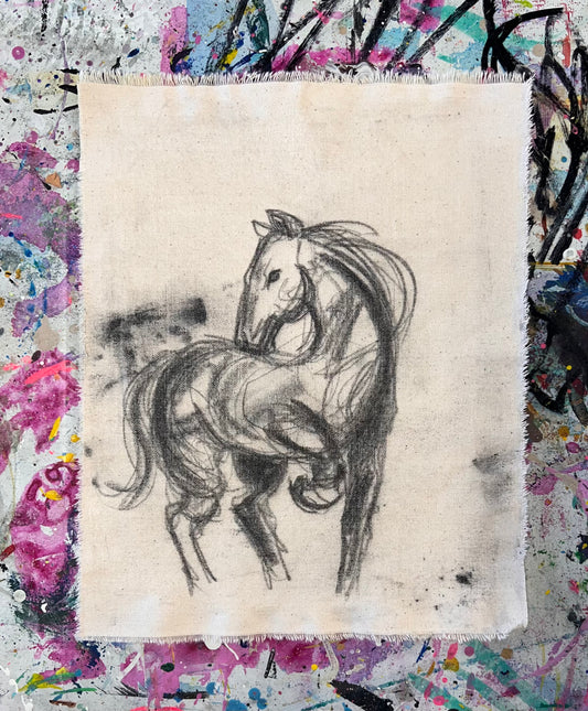 Beautiful and Free / Horse Sketch / Sunday Collection / September 2025