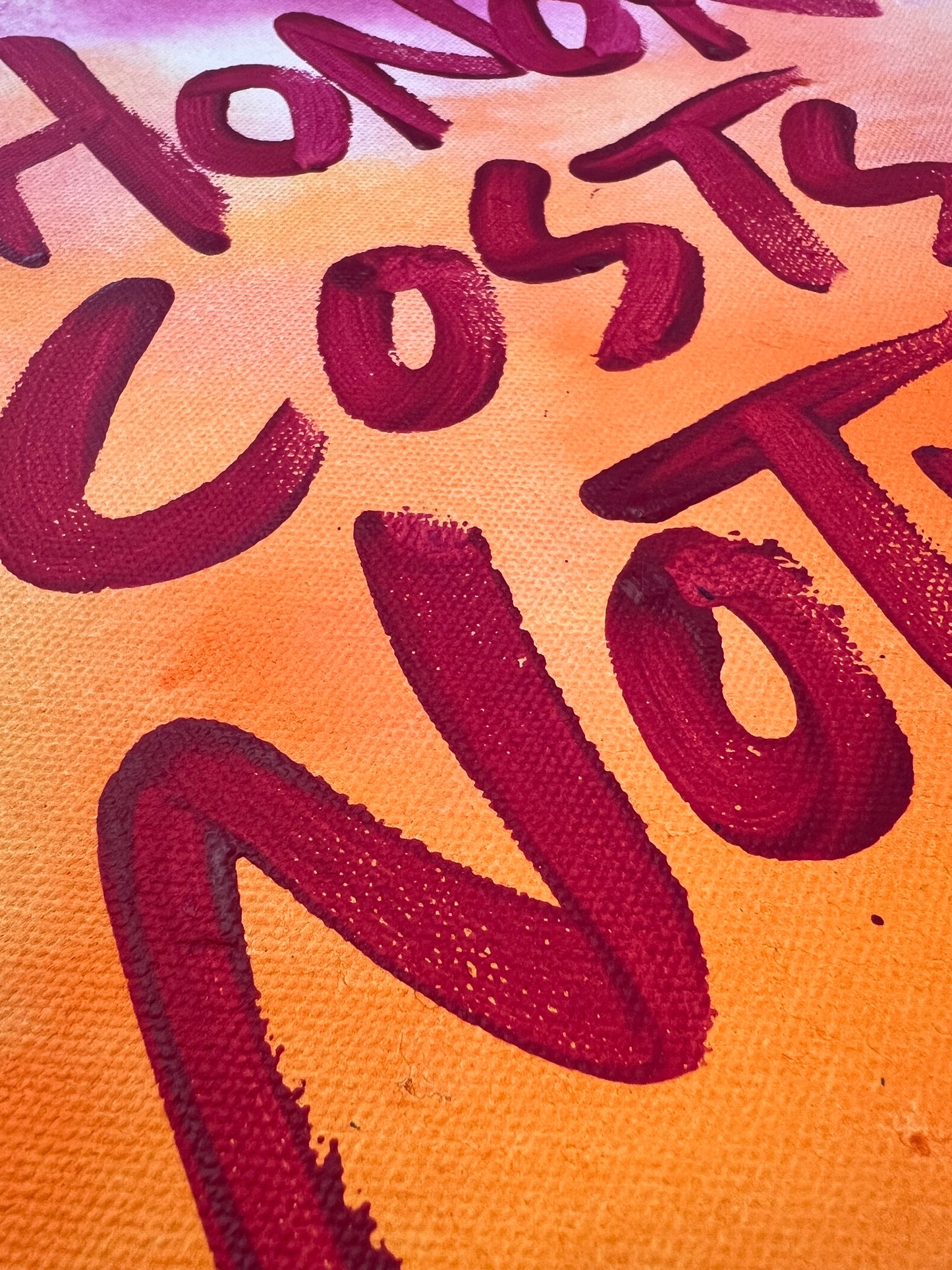 Honor Costs Nothing / Sunset Mantra / Sunday Collection / November 2025