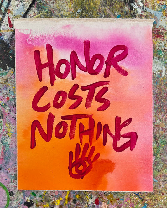 Honor Costs Nothing / Sunset Mantra / Sunday Collection / November 2025