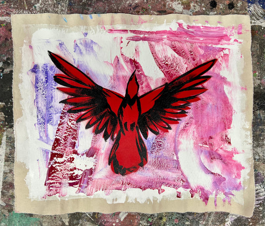 Waking Hopeful / Cardinal Sketch / Wednesday Refresh / February 2026