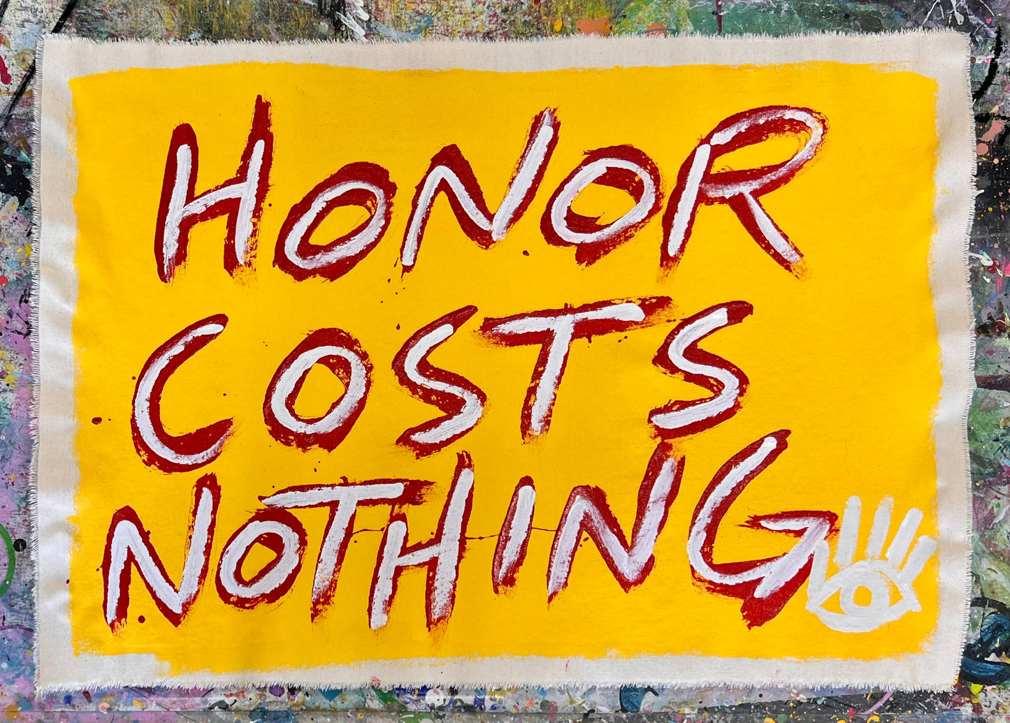 Honor Costs Nothing / Maroon & Yellow Mantra / Wednesday Refresh / August 2025