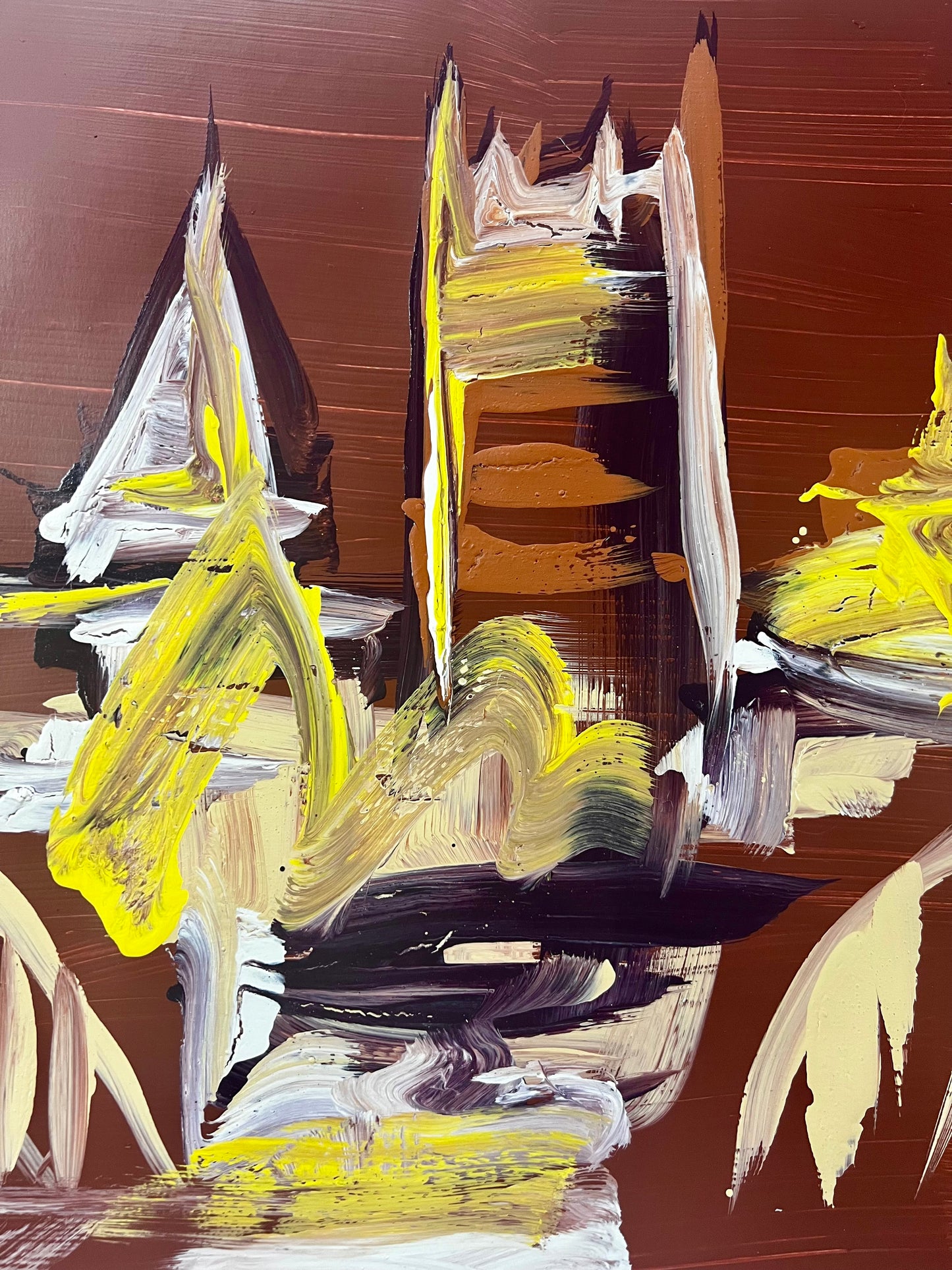 One Day at a Time / Mahogany / Archival Paper Skyline / Sunday Collection / January 2026