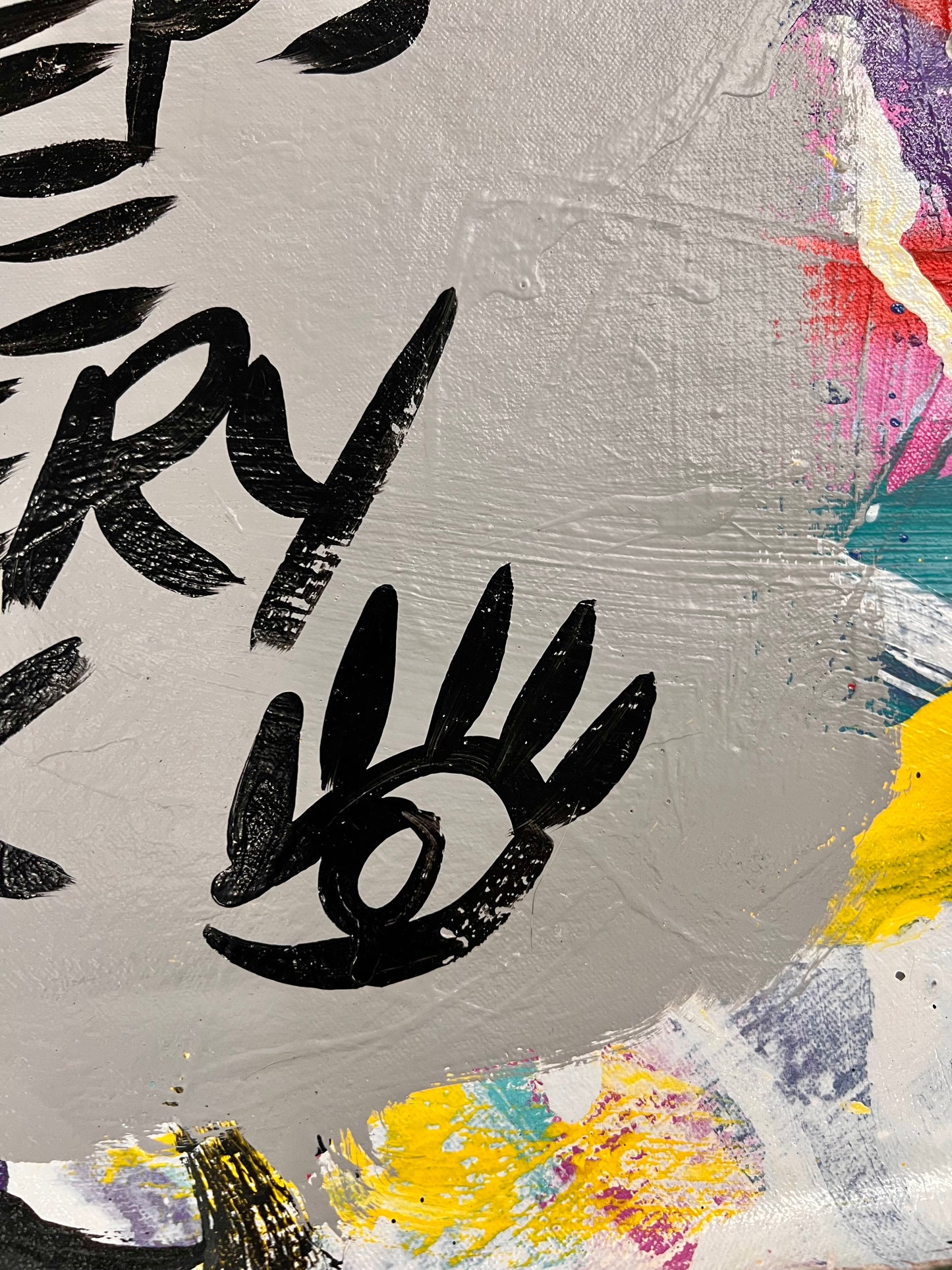 Small Steps / Multicolored & Grey / Abstract Mantra / June 2026
