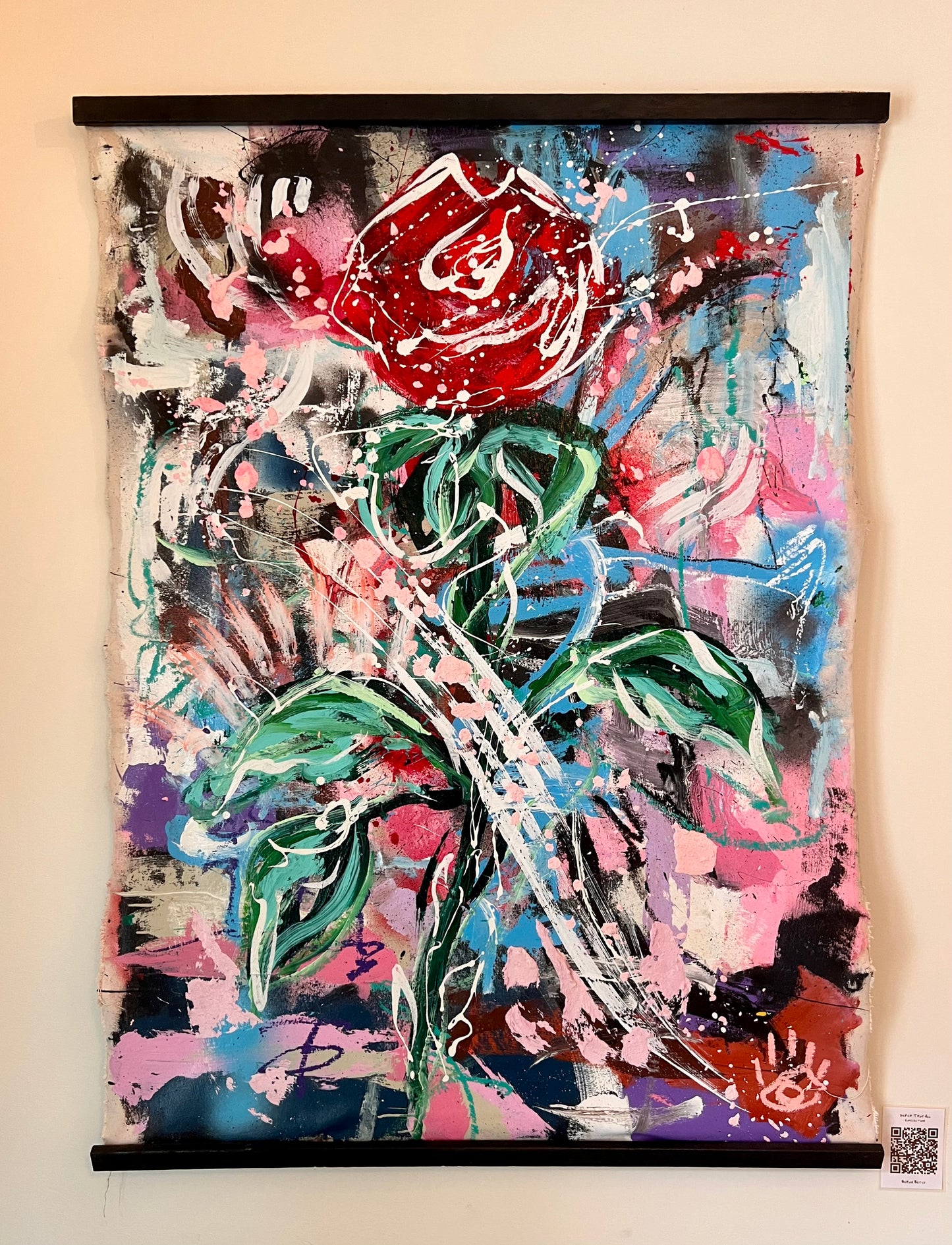 Love Why We Are / Graffiti Rose Banner / DeFer Troy Hill
