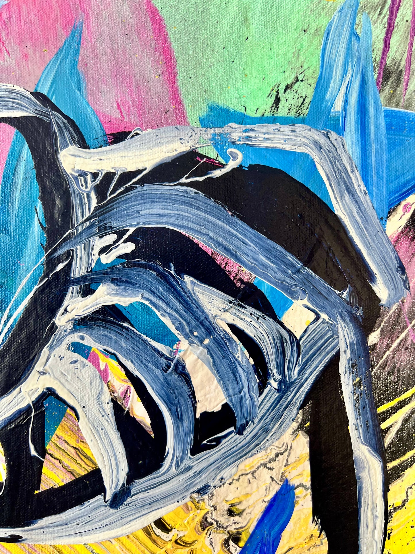 Beautiful and Free / Abstract Cave Elephant / April 2026
