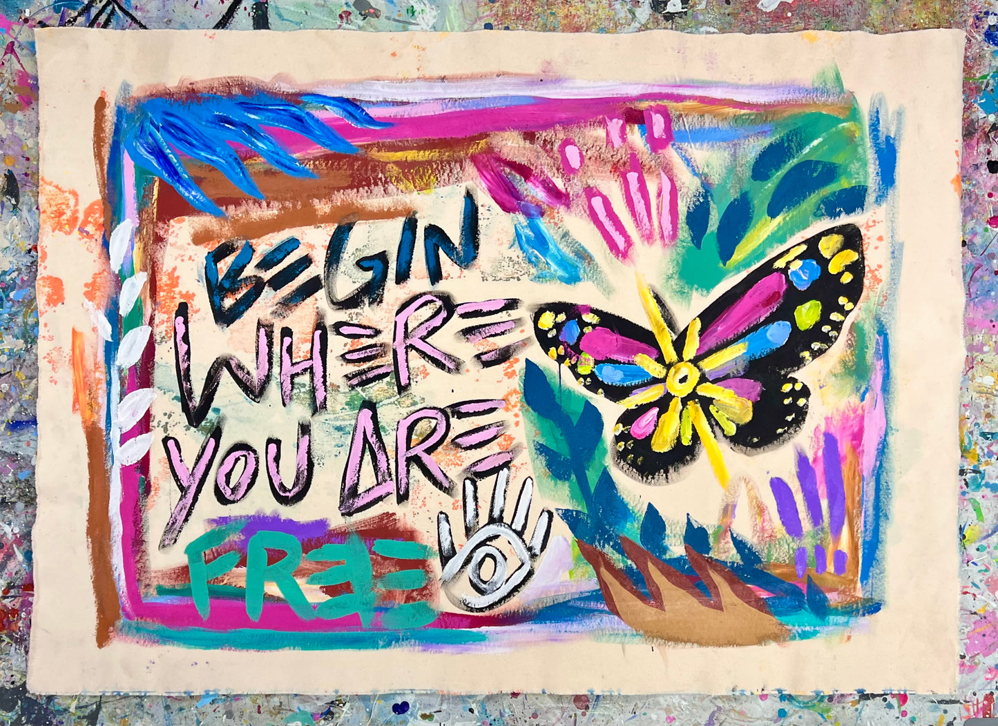 Begin Where You Are / Landscape Skyline / Sunday Collection / November 2025