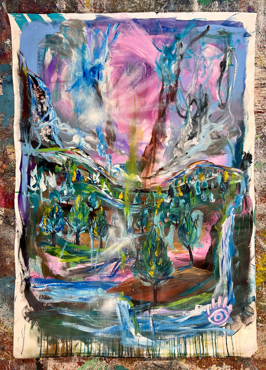 Where the Path Hides It Becomes Alive / Landscape / Featured Originals / November 2025