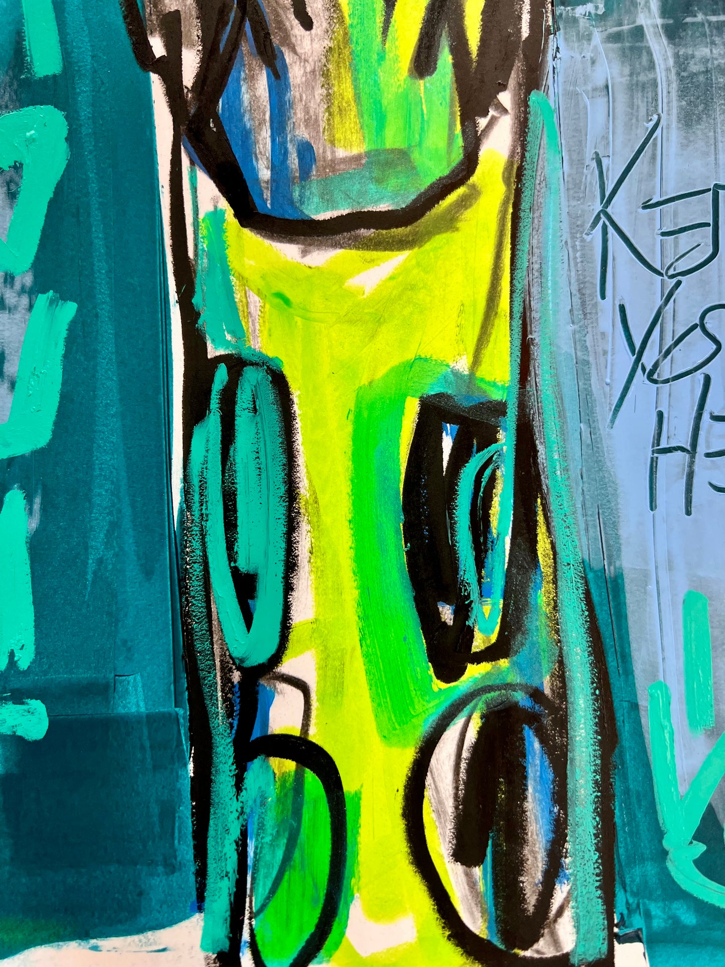 Keep Your Head Up Giraffe Sketch / Archival Paper / May 2025