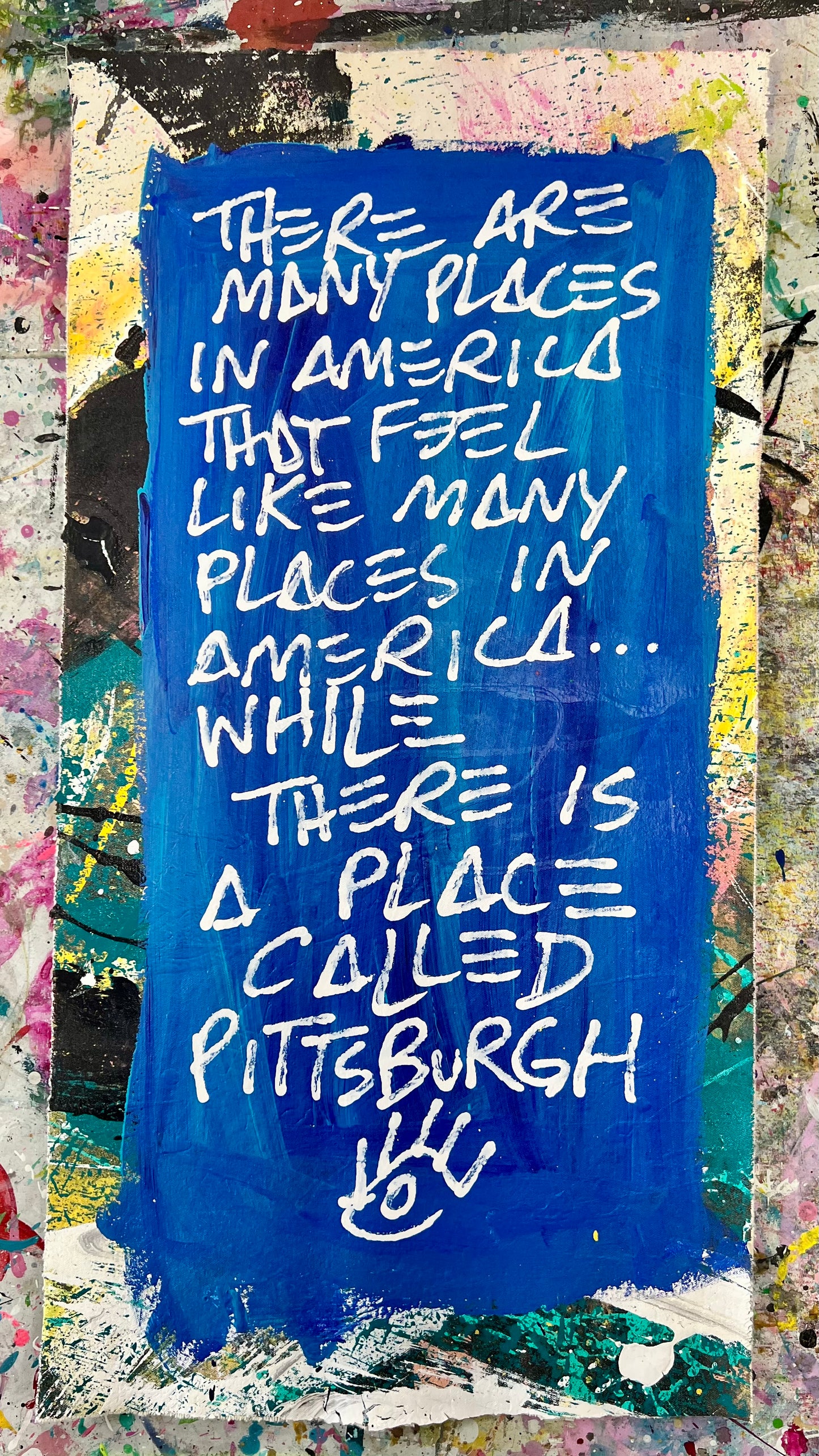 A Place Called Pittsburgh / Blue & Abstract / Mantra / April 2026
