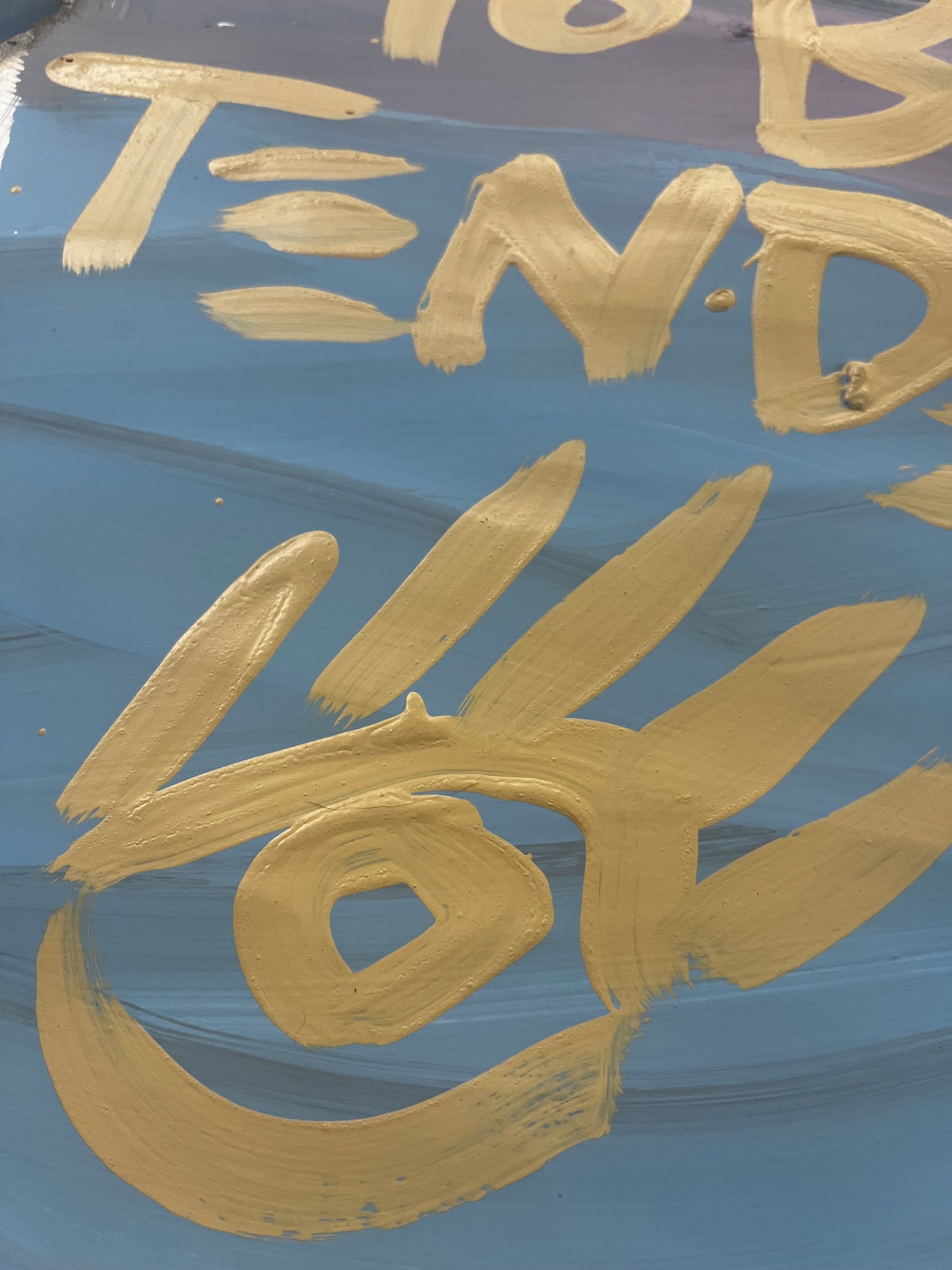 Courage to be Tender / Charred / Archival Paper Mantra / Sunday Collection / January 2026