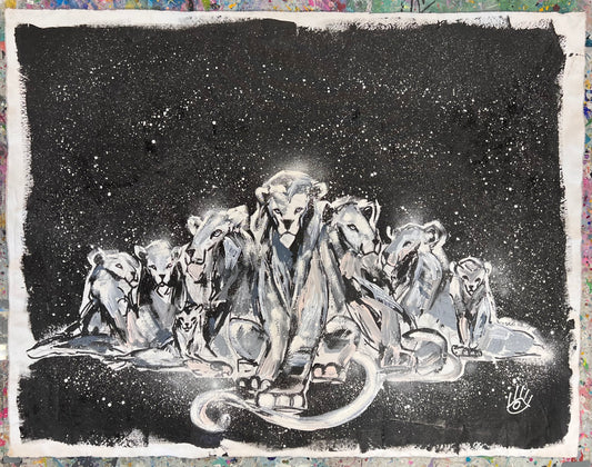 Boldly They Embarked / Black & White Pride of Lions / Wednesday Refresh / August 2025