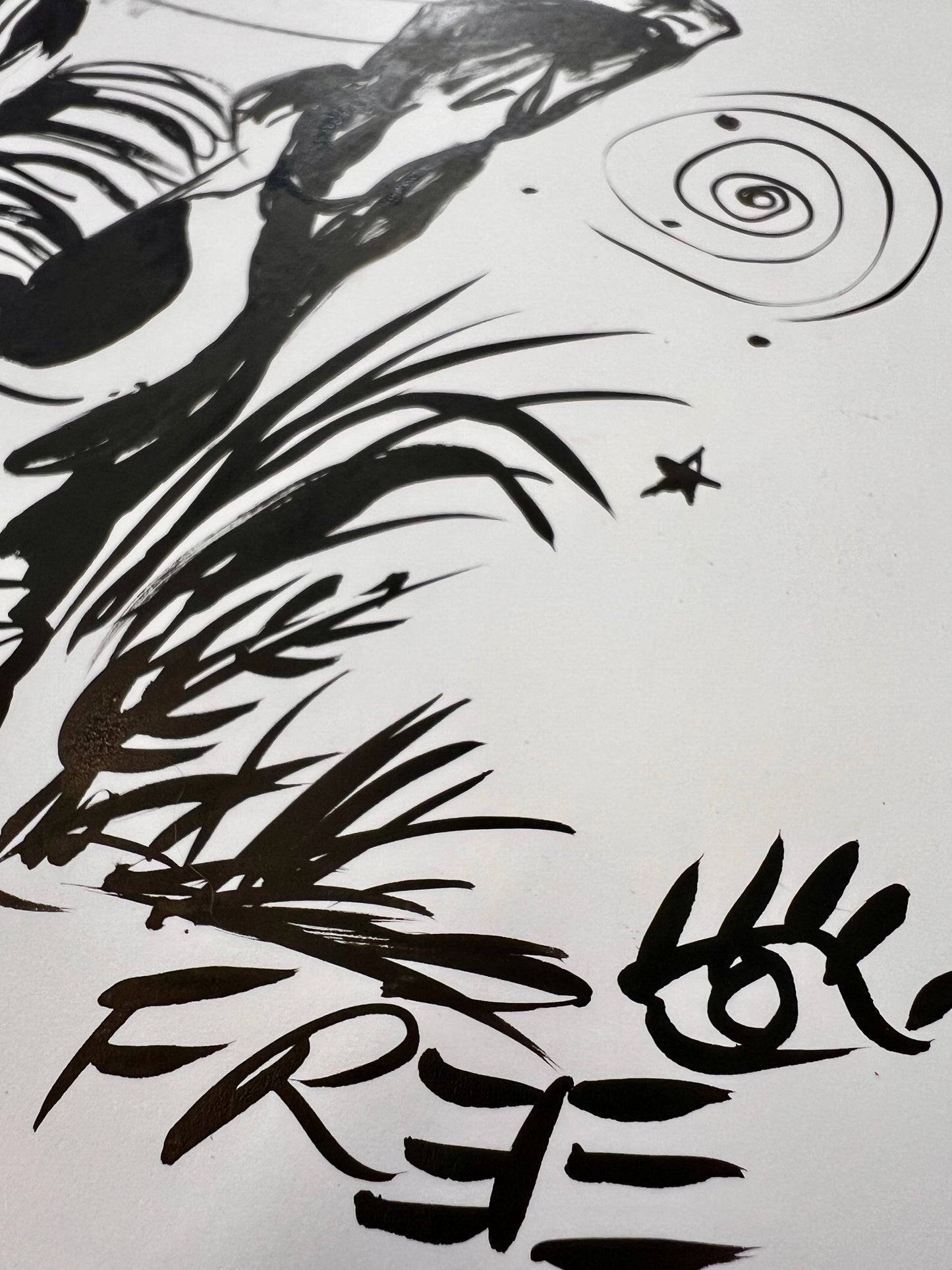 Black & White Elephant Sketch / Archival Paper / Sunday Collection / October 2025