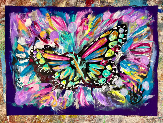 Beauty Glowing Quietly / Butterfly / Featured Originals / November 2025