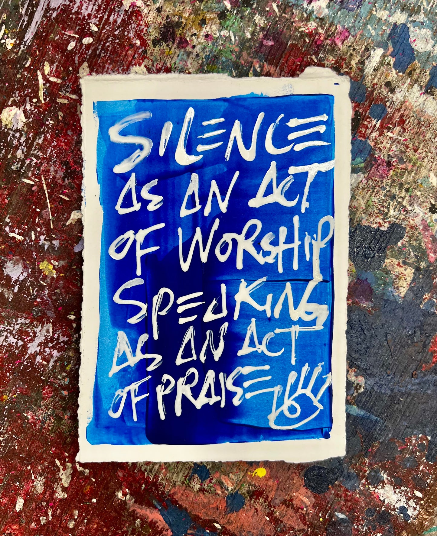 Silence as Worship / Brilliant Ocean / Archival Paper Mantra / BOGO Originals / January 2026