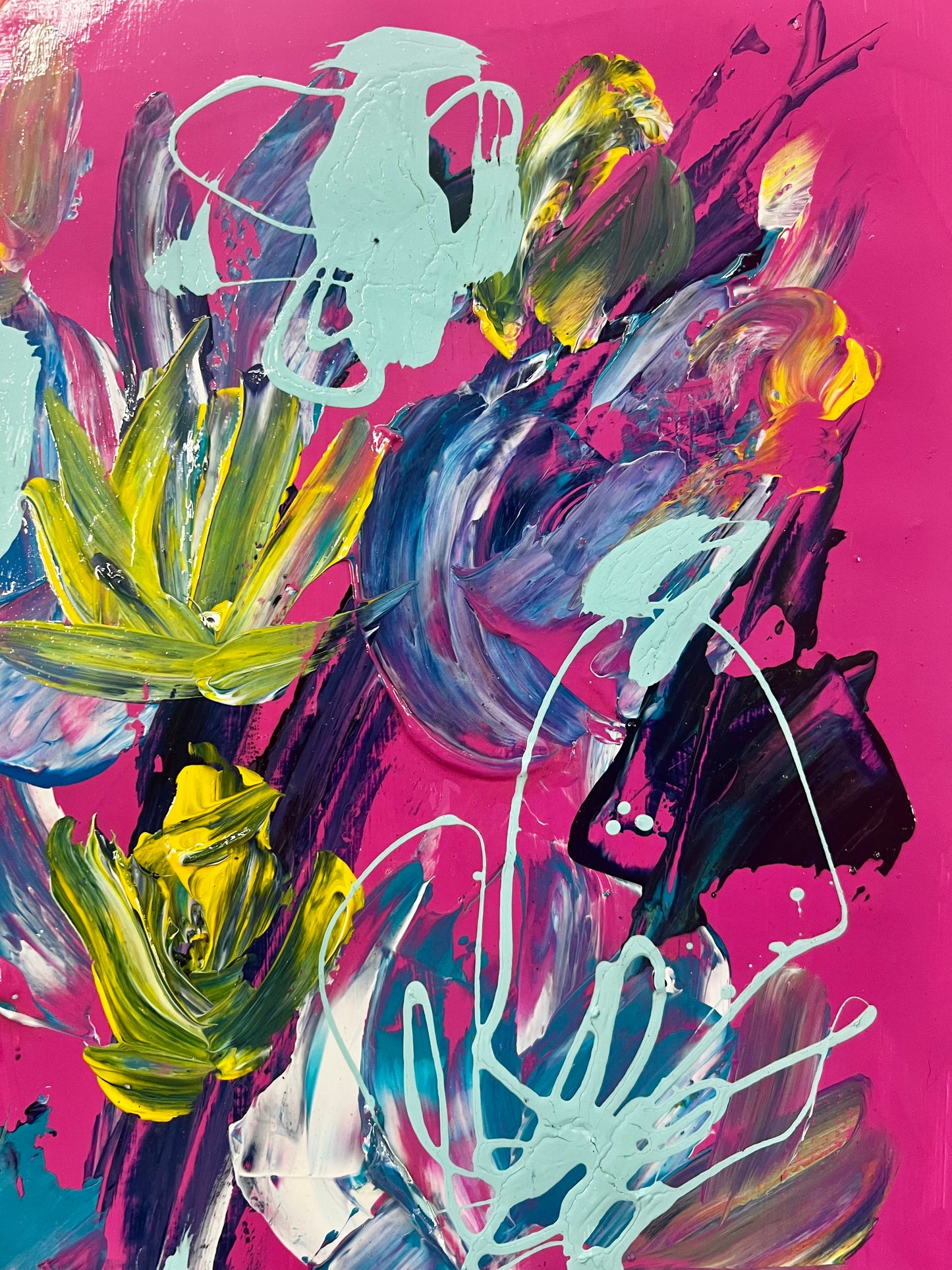 Gracious Through Gladness / Fuchsia / Archival Paper Bouquet / Sunday Collection / January 2026