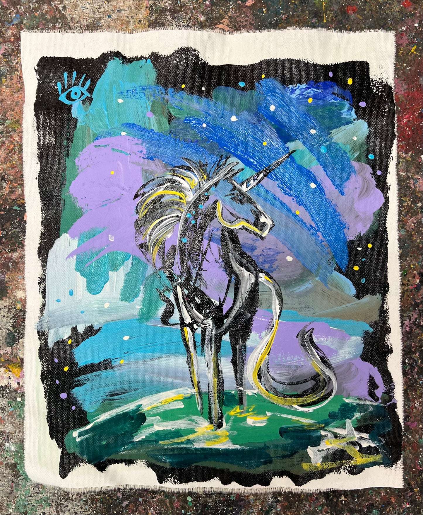 Love the Way You Live / Unicorn Sketch / January 2025