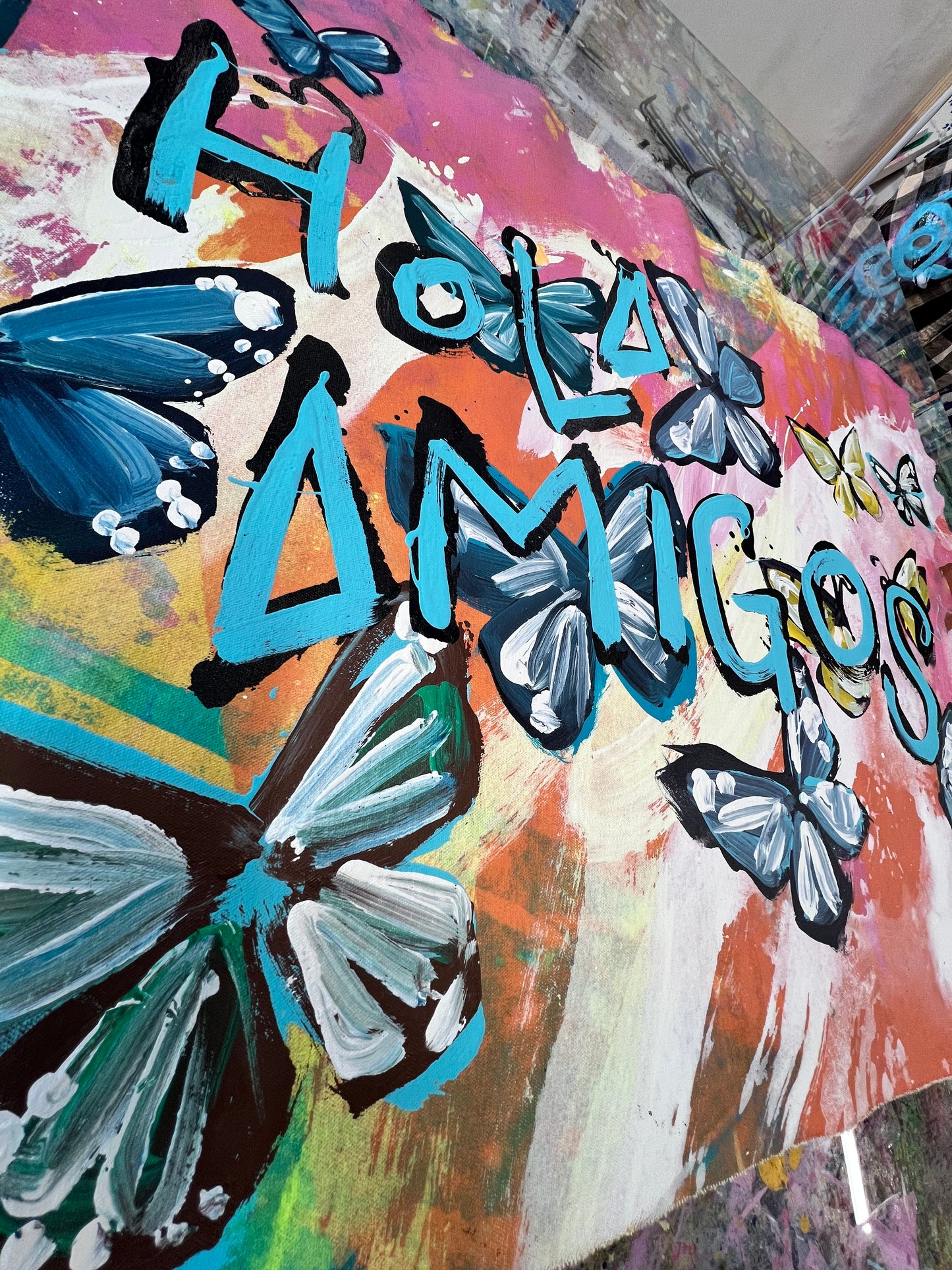 Hola Amigos / Butterfly Abstract / April 2026