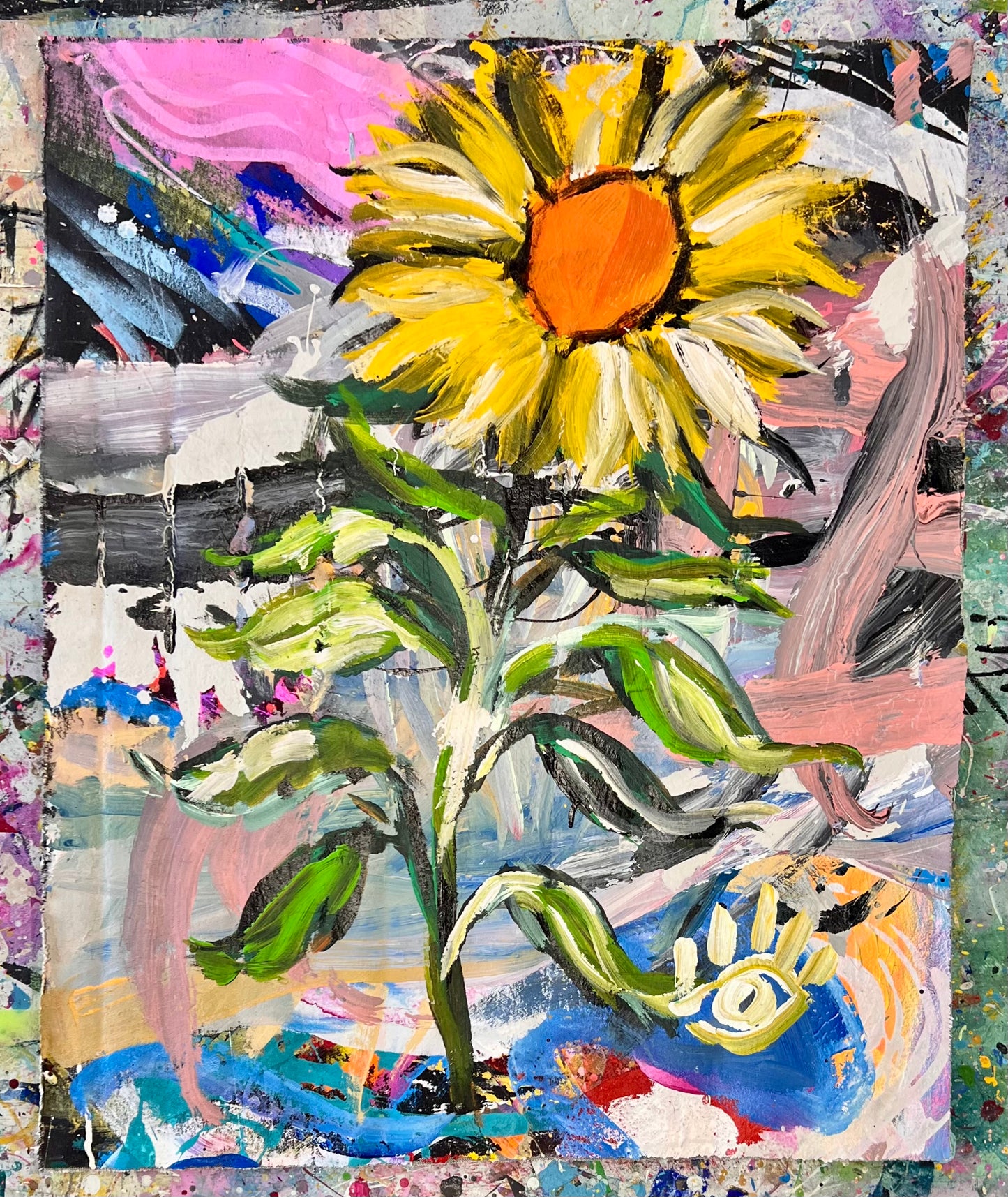 Natural Flow / Abstract Sunflower / August 2026
