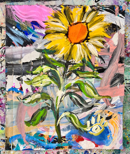Natural Flow / Abstract Sunflower / August 2026