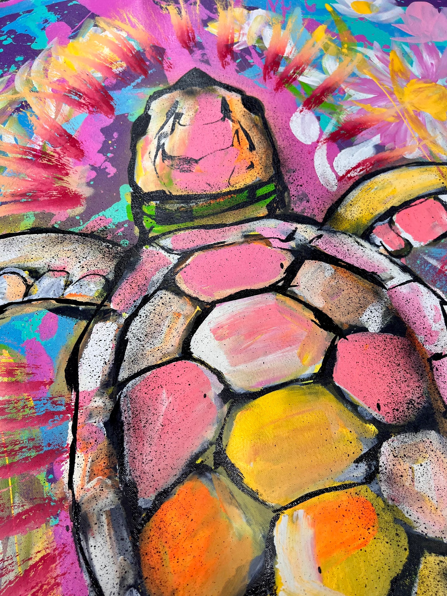 Stay in Flow / Abstract Sea Turtle / August 2026