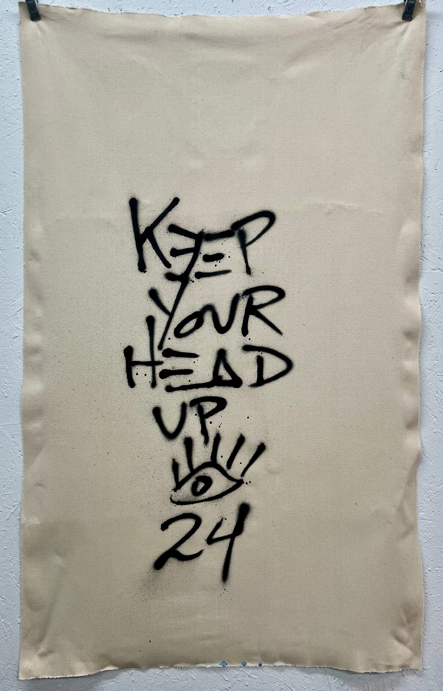 Keep Your Head Up / Atiaki Blue Giraffe/ January 2024