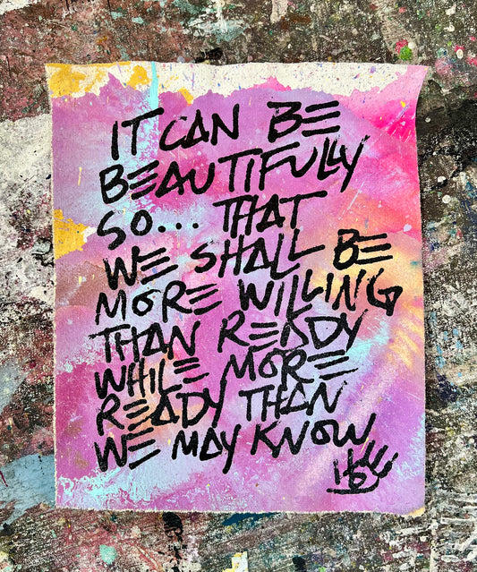 Beautifully So / Pink & Purple Colorwash Mantra / March 2026