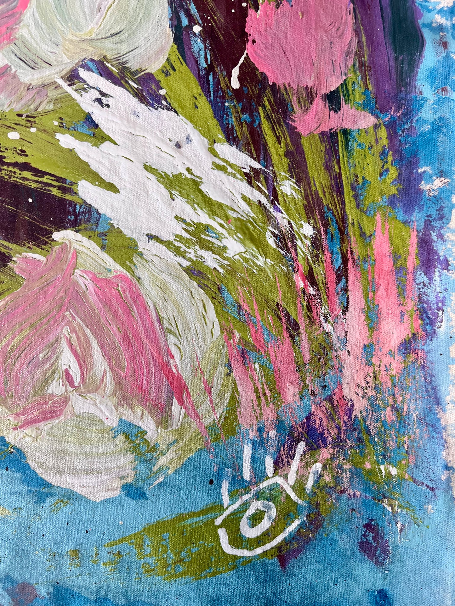 Prepare for Good Things / Blue / Floral Landscape / June 2026