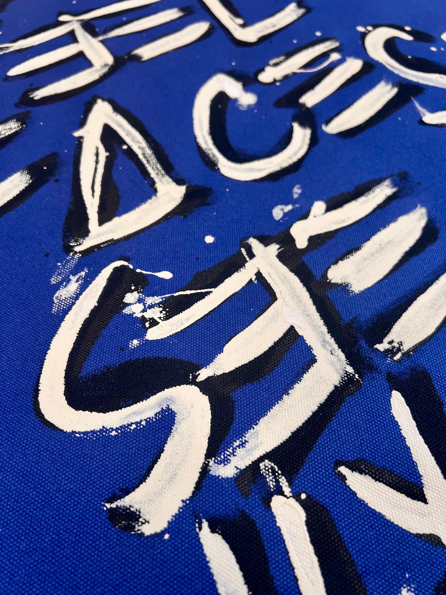 Strength Beyond One’s Own / Blue & White / Mantra / May 2026