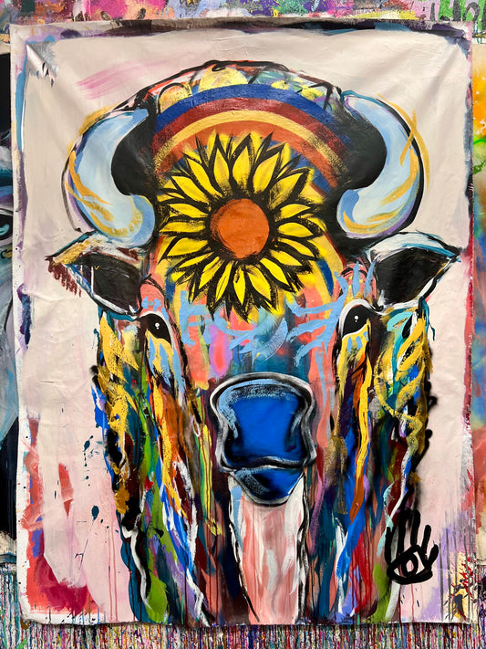 If They Shall Pray For Sun, May They Too Pray For Rain / Sunflower Buffalo / June 2025
