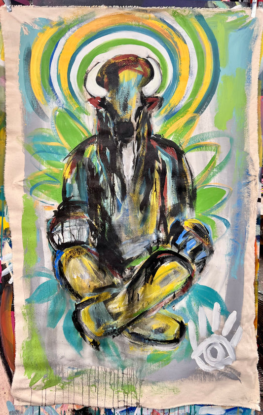 Listen Calmly / Bull Figure / Sunday Collection / July 2025