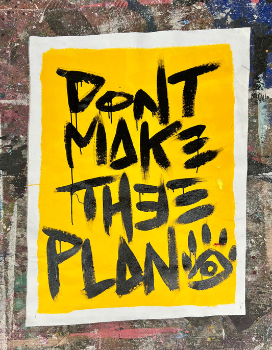 Don’t Make The Plan / Black & Yellow Mantra / Wednesday Refresh / February 2026