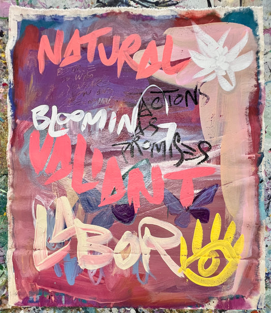 Natural Blooming Valiant Labor / Butterfly Mantra / September 2026
