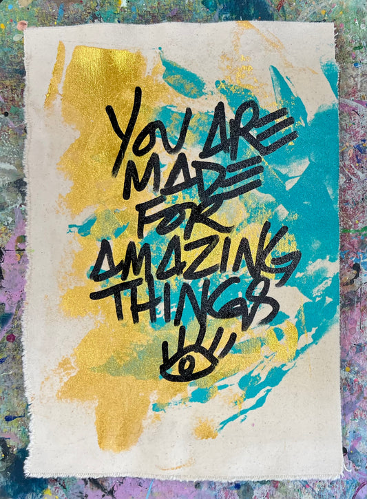 Amazing Things / Teal & Gold Mantra / Summer 2024