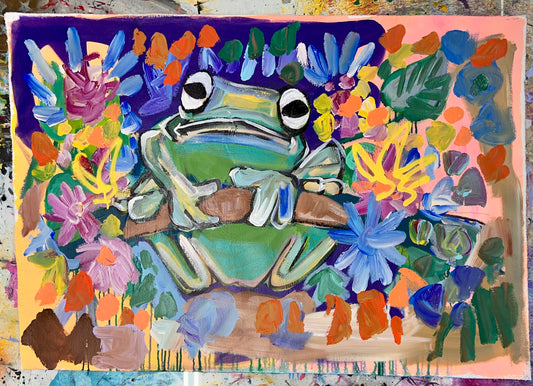 Hang In There / Frog / July 2025