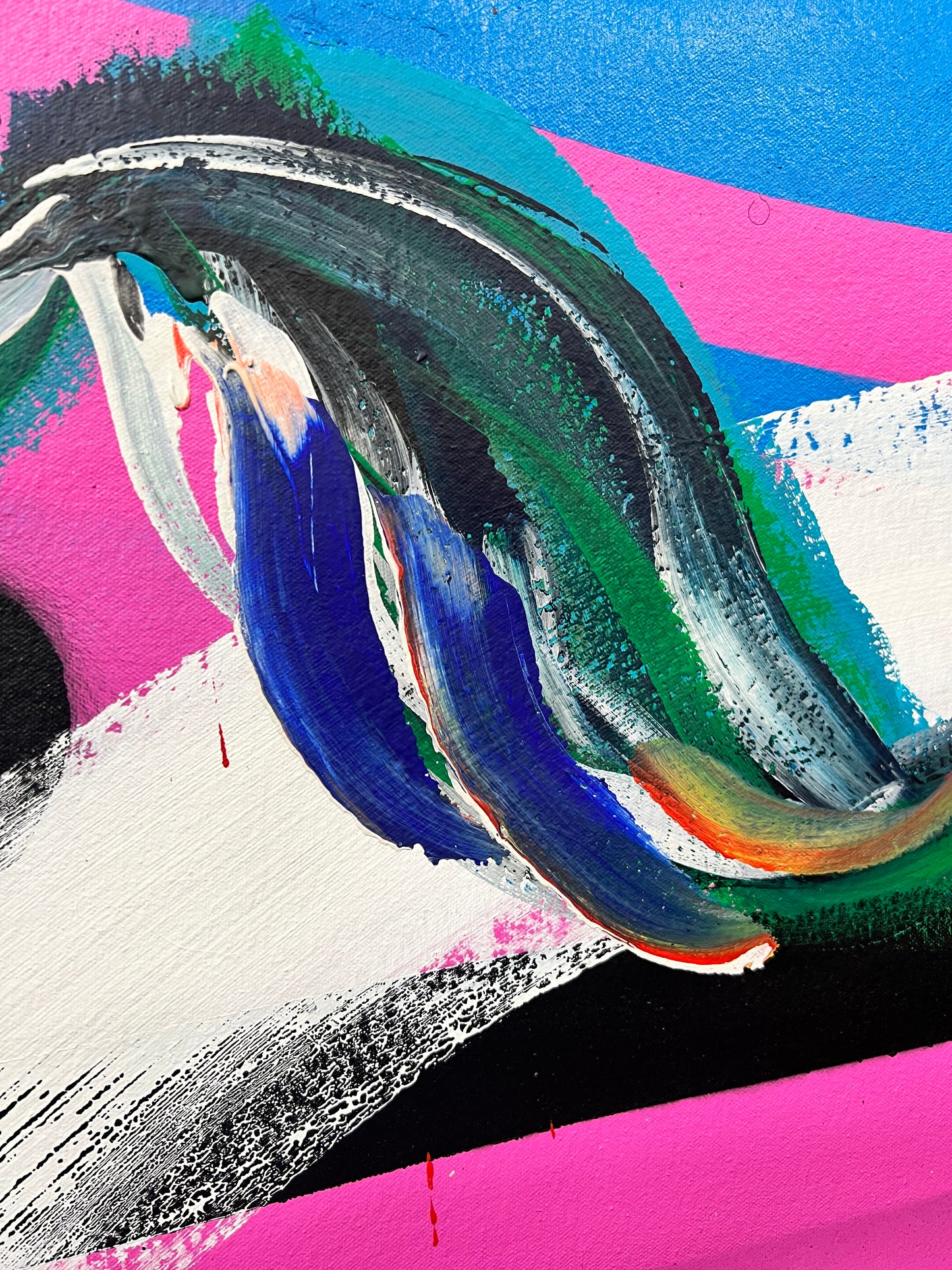 Fall In Love With Being Alive / Abstract Rose / Pink / Featured Originals / May 2026