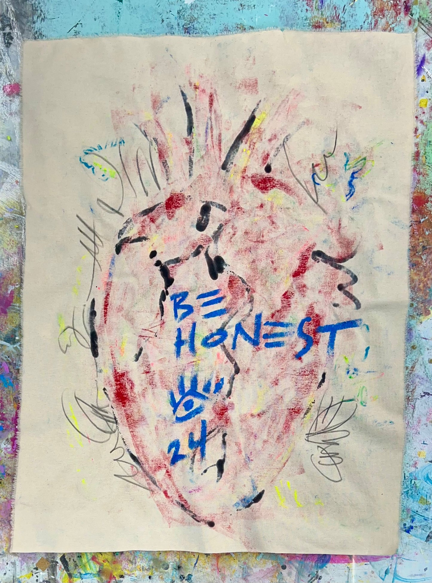 Be Honest / Heart Sketch / March 2024