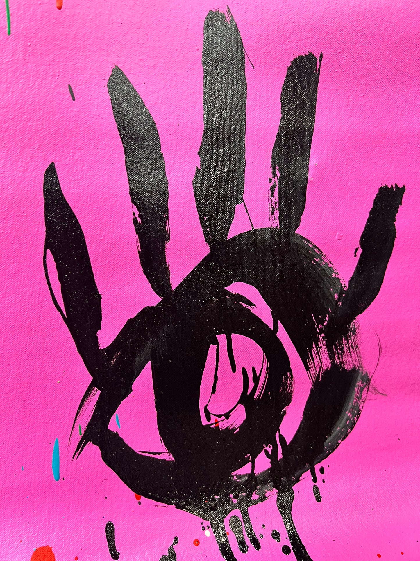 Fall In Love With Being Alive / Abstract Rose / Pink / Featured Originals / May 2026