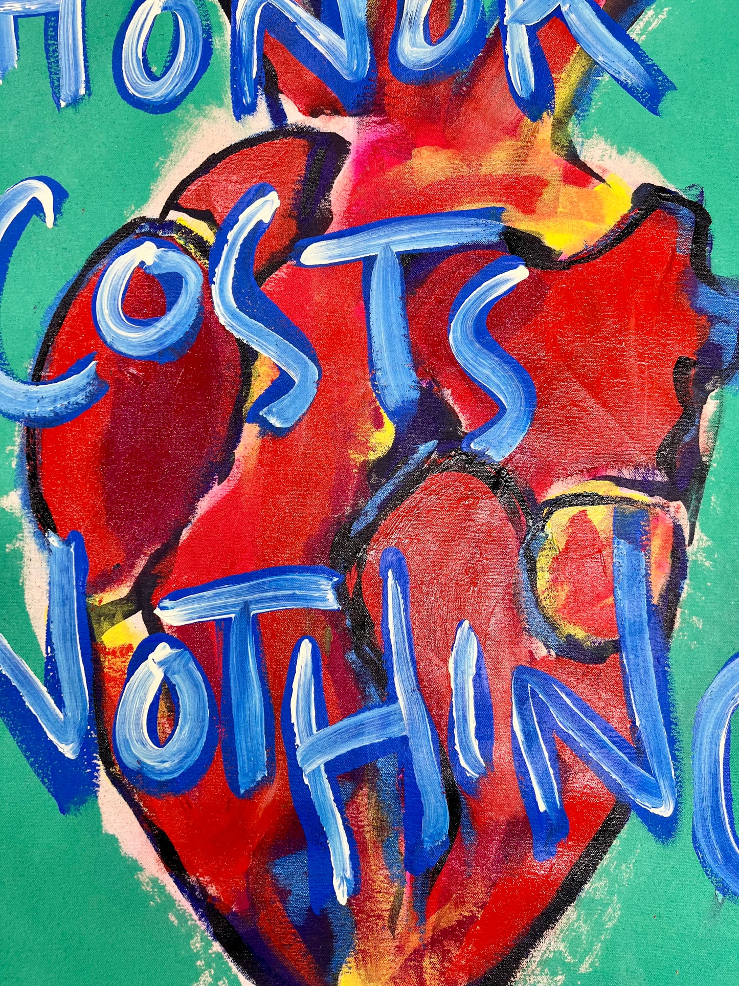 Honor Costs Nothing / Heart Mantra / July 2025