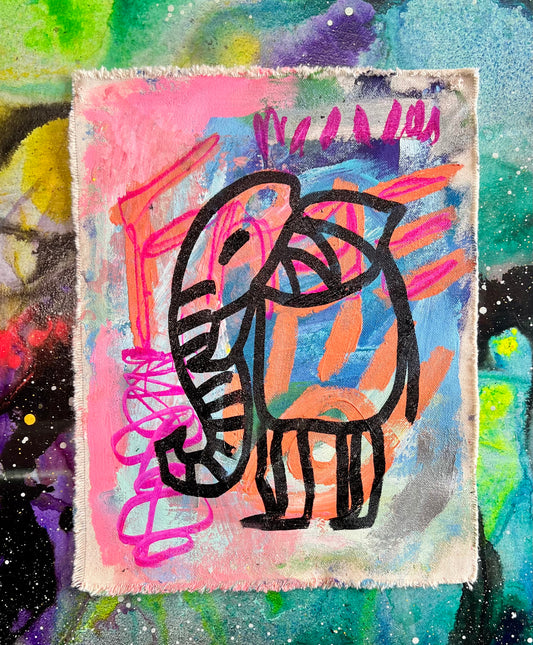 Graffiti Cave Elephant / June 2025
