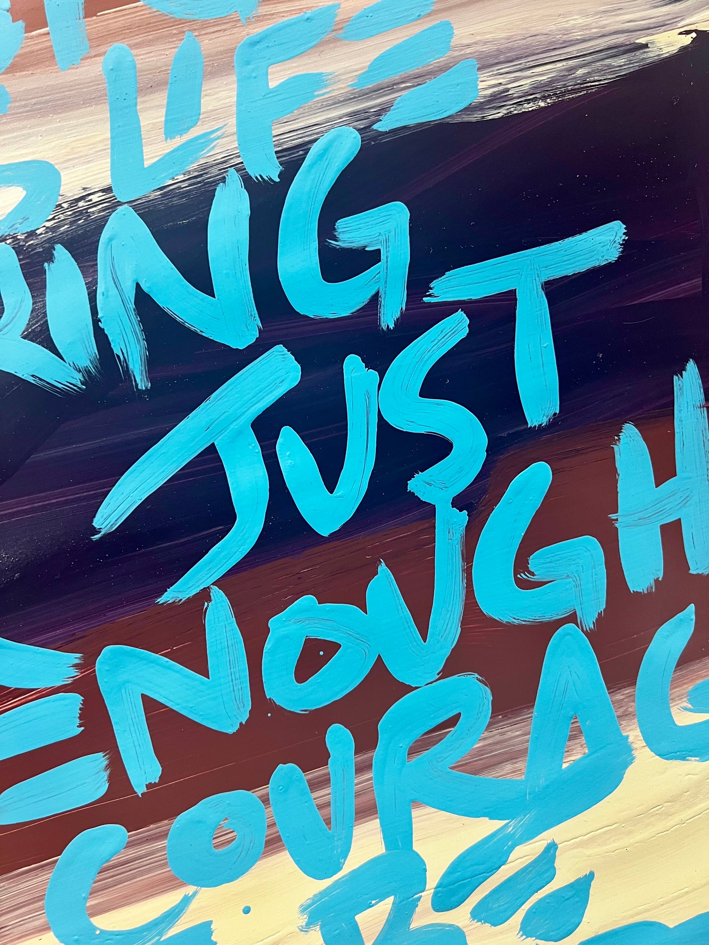 Courage to be Tender / Seashore / Archival Paper Mantra / Sunday Collection / January 2026