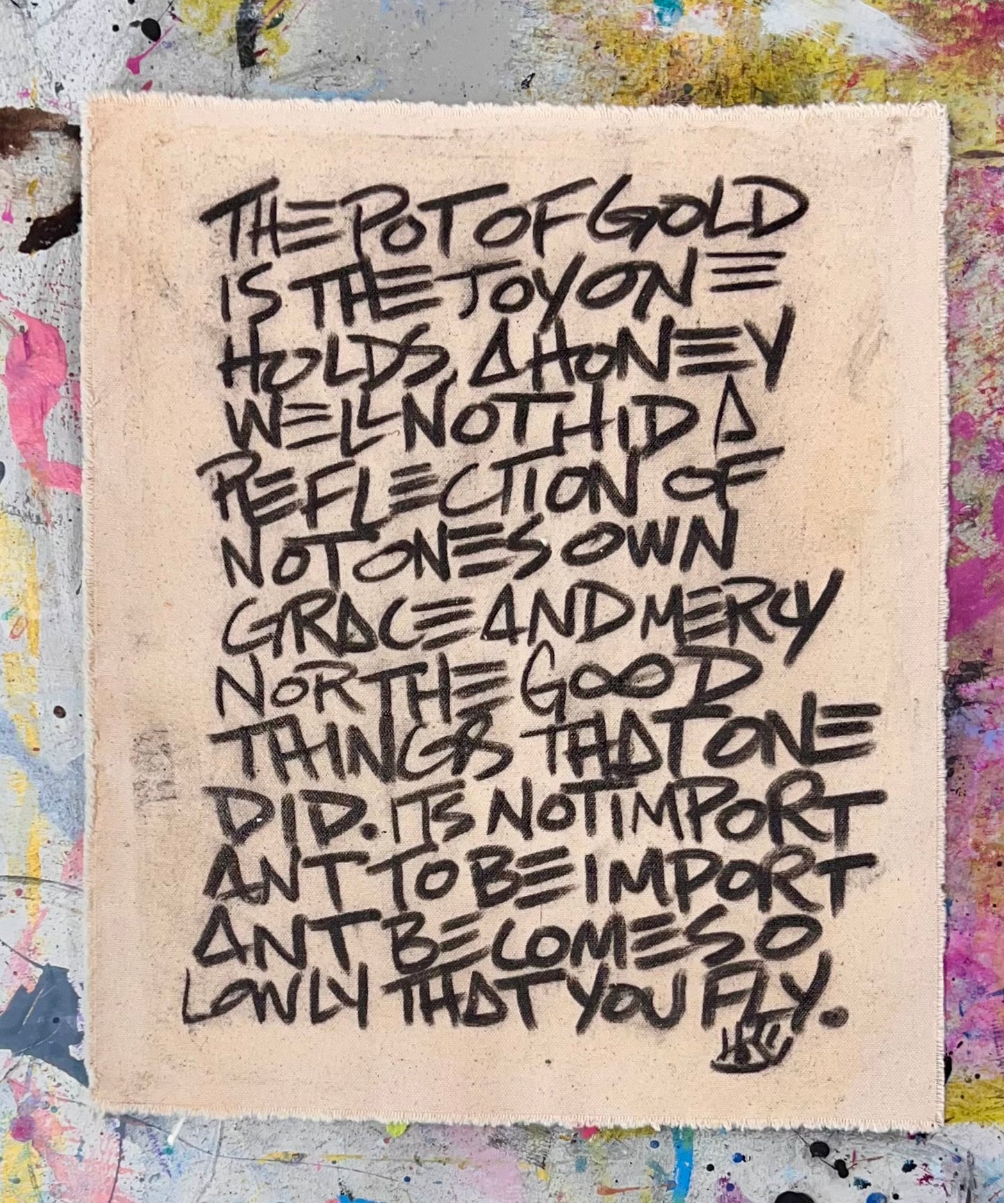 The Joy One Holds / Mantra / July 2025