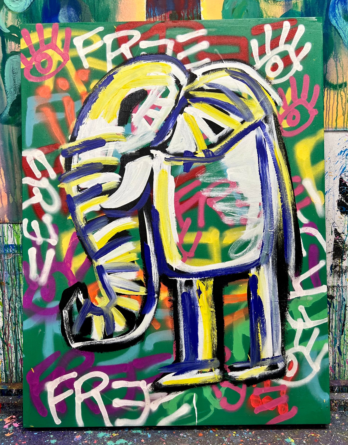 Each Day as the Day / Graffiti Cave Elephant / Fall 2024