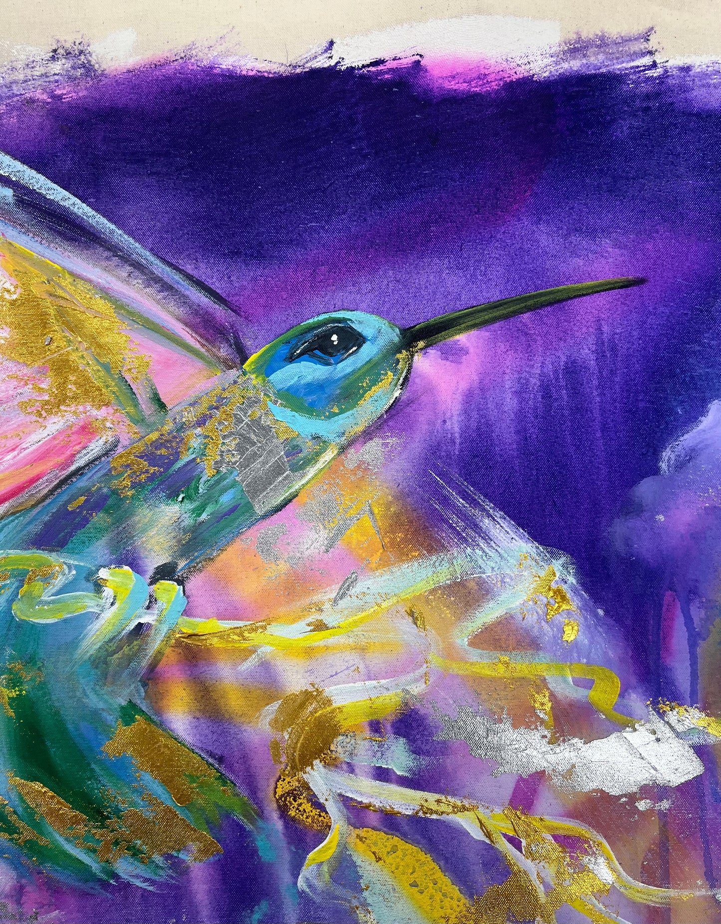 Adventures As A Lightning Surfer / Hummingbird Skyscape / March 2024