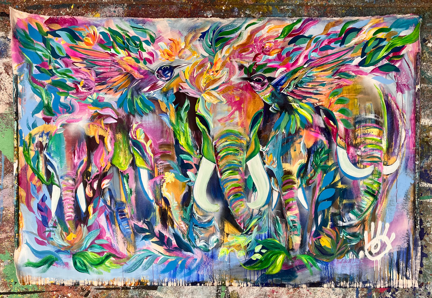 Lovingly Wisdom Sings As One / Hummingbird Elephants / Featured Originals / November 2025