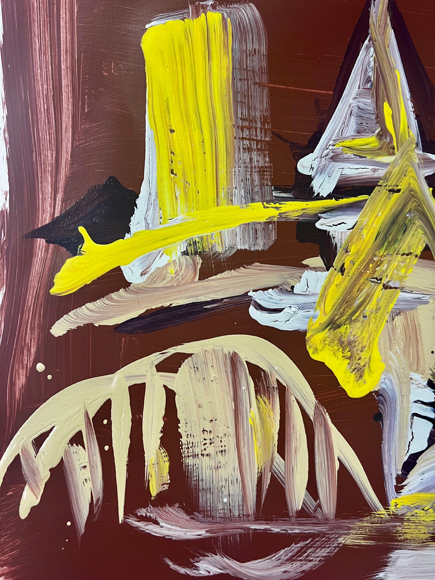 One Day at a Time / Mahogany / Archival Paper Skyline / Sunday Collection / January 2026