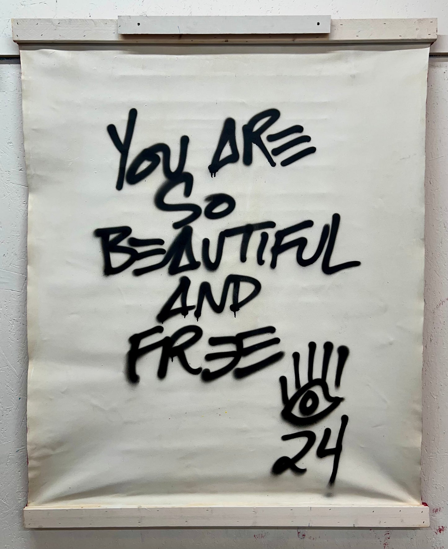 Beautiful and Free / Yoganaut Banner / February 2024