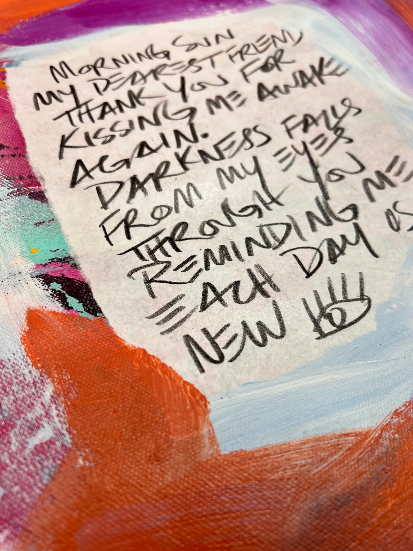 Each Day is New / Mantra Collage / May 2025