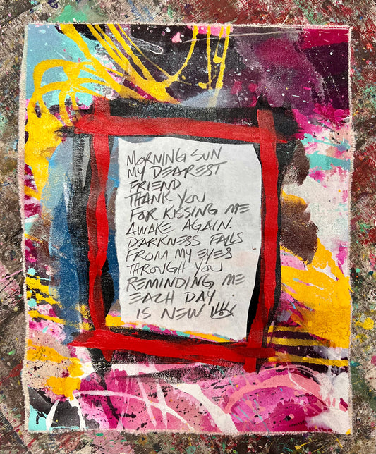 Each Day is New (2) / Mantra Collage / May 2025