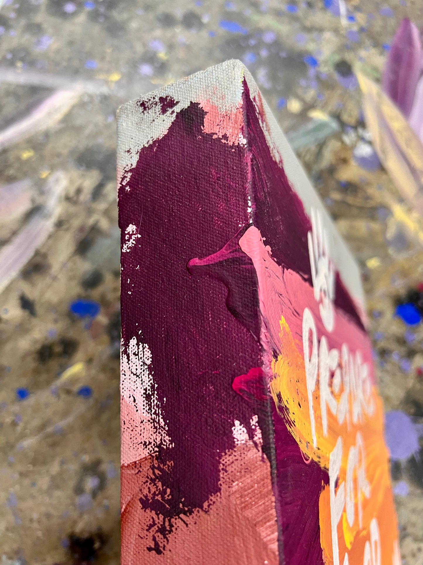 Prepare For Good Things / Square / Abstract Stretched Mantra / June 2026