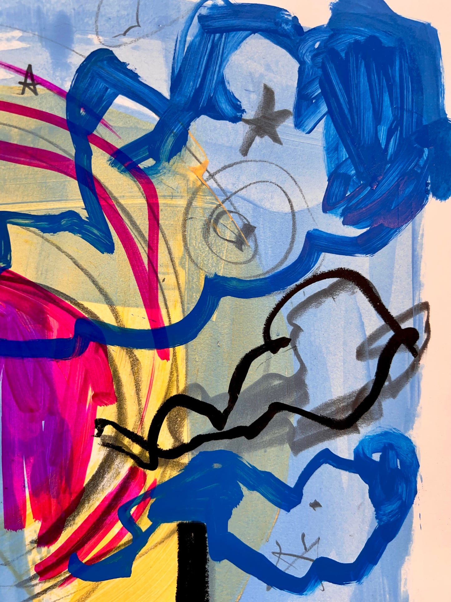 Life is Beautiful Skyline Sketch / Archival Paper / May 2025